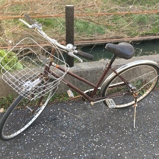 (chariyoshy 出品)26インチ自転車　茶色