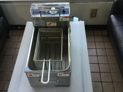 電気ニチワフライヤー　（ミニミニフライヤー）MMF－８B（バスケットタイプ）