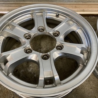 タイヤ、ホイール 【格安】15×6 139.7×6H ＋33 weds(ウェッズ) KEELER 