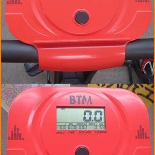 【引取限定】BTM エアロバイク 赤 中古品 説明書付き【小倉南区葛原東】
