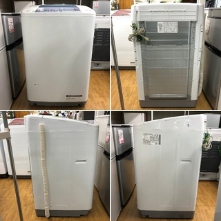 美品【 HITACHI 】日立 ビートウォッシ 洗濯8.0㎏ 全自動洗濯機 