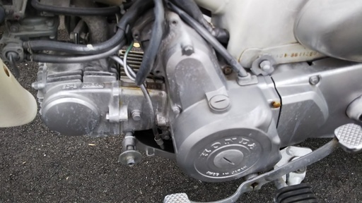 バイク ホンダ・リトルカブ AA01型 四速 50cc キック＆セルスタータ