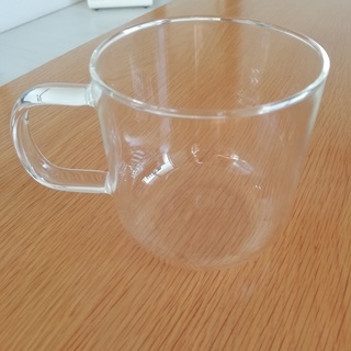 無印良品 耐熱ガラスマグカップ きっか 江東の食器 コップ グラス の中古あげます 譲ります ジモティーで不用品の処分