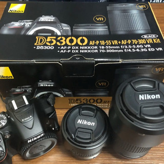 Nikon D5300 ダブルズームキット　【一眼レフ】