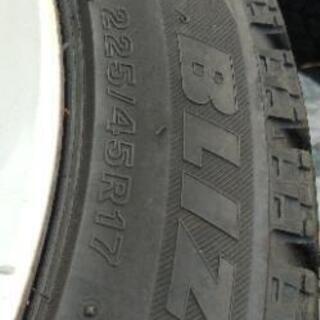 225/45/R17 スタッドレスタイヤ4本セットブリザック WV 