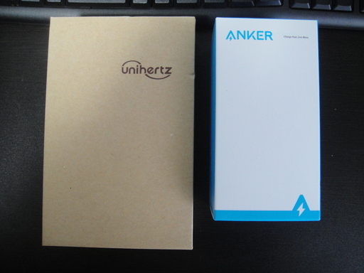 unihertz titan Anker PowerWave 付き