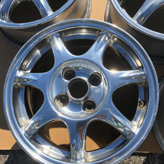 ロードスター純正メッキホイール ロードスター純正メッキホイール