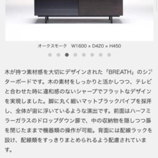 Cassina ixc.(カッシーナ イクスシー)/ BREATH theater board（ブレス シアターボード）■B