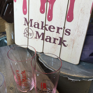 Maker’s Mark グラス　　2個