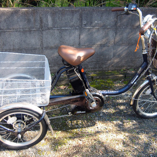 2019年6月購入/試乗のみ／Panasonic/電動アシスト三輪自転車/ビビライフ/BE-ELR832