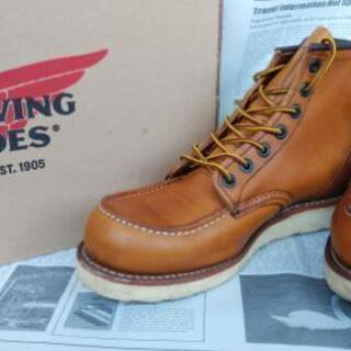1/12掲載終了。値引きしました。ほぼ新品RED WING SHOES　7 .1/2size 1/12掲載終了。値引きしました。ほぼ新品RED WING SHOES 7 .1/2size
