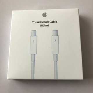Apple純正　Thunderbolt cable 0.5m
