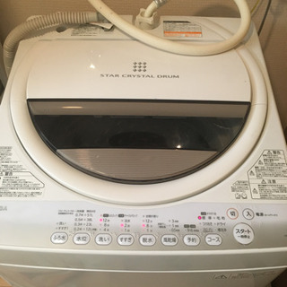 洗濯機(東芝製)6kg