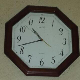 　木製　掛け時計