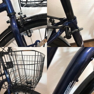 MARUISHI FASHION CITY MILD 6速 ハブダイナモライト付きシティ