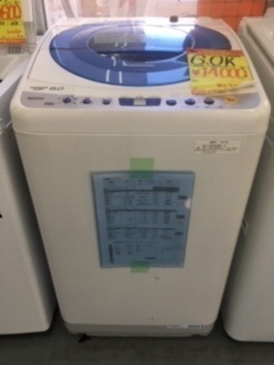 ＩＤ：Ｇ886699　全自動洗濯機６ｋ