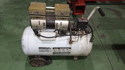 EARTH MAN エアーコンプレッサー 静音オイルレス 39L ACP-160SL