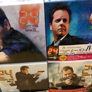 海外ドラマ　24 DVD セット シーズン1〜8 美品】海外ドラマ 24 -TWENTY FOUR DVD-BOX(1〜8) - メルカリ