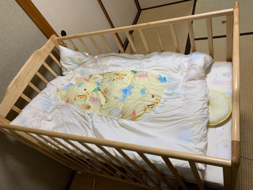 ベビーベッド、布団セット