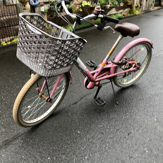 子供用自転車　22インチ　ピープル　いち・ろく　ジャンク【引取限定】