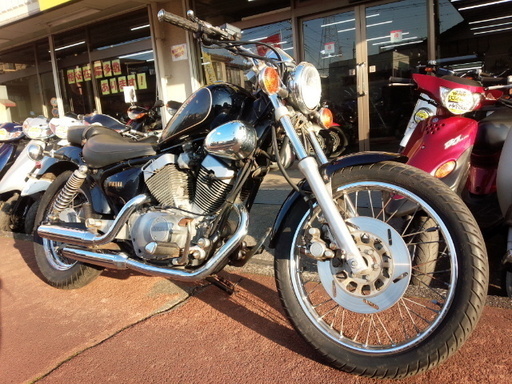 NO.3055　ＸＶ２５０ビラーゴ　空冷Ｖツイン２５０ｃｃ　アメリカン　ネイビー／グレー　☆彡