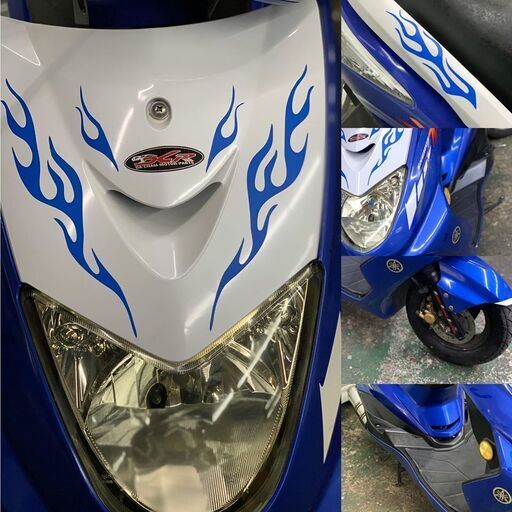 ♪ヤマハ シグナスZ 125cc バッテリー新品♪タイヤバリ山/良質