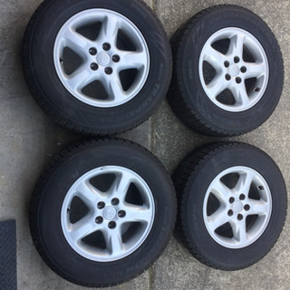 良品 トヨタ純正アルミ  スタッドレス  215/70R16
