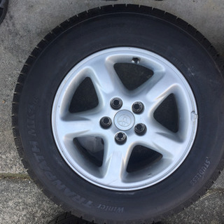 良品 トヨタ純正アルミ  スタッドレス  215/70R16