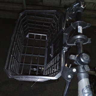 HUMMER 折りたたみ自転車 20インチ 中古 前カゴ付き