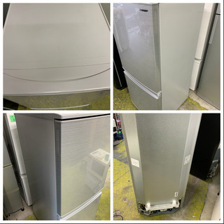 冷蔵庫 SHARP 2019年 一人暮らし 単身 2ドア 137L SJ-D14E-S シャープ