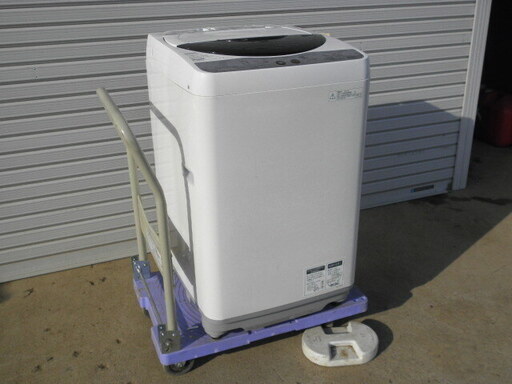 シャープ ５．５kg 全自動洗濯機  ES-GE55K２０１０年 美品 無料配送（弊社から２０キロまで　値下げ