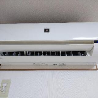 SHARPエアコン 取り外し済 めんど