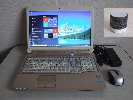 高速SSD240GB搭載　第二世代 Core i5-2520M LIFEBOOK AH/R4H ノートパソコン　3　おまけLED Bluetoothスピーカー