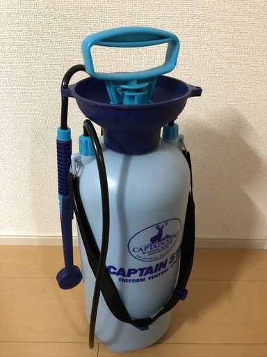 キャプテンスタッグ 簡易シャワー ポンピングシャワー 携帯用 7 5lm 9537 ぷれじでんて 元山の掃除用具 その他 の中古あげます 譲ります ジモティーで不用品の処分