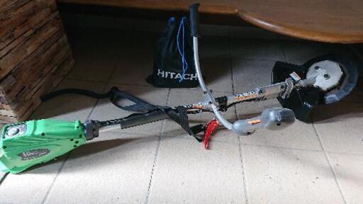 日立の草刈り機充電器バッテリーフルセット