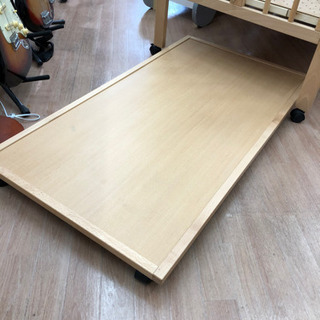 【石崎家具】ベビーベッド 折りたたみ ワンタッチハイベッド