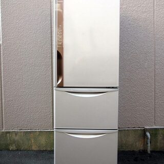 日立 HITACHI 315L 3ドア 冷凍冷蔵庫 R-K320HV まんなか野菜タイプ