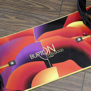 札幌 引き取り バートン 2012年モデル Women\'s Feelgood Flying V 149cm スノーボード 板 LEXA バインディング