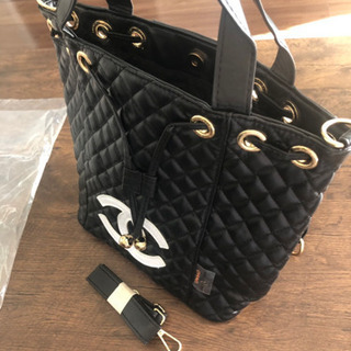 ☆限定品 シャネル CHANEL ノベルティ キルト素材3way bag☆