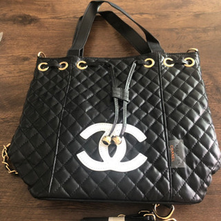 ☆限定品 シャネル CHANEL ノベルティ キルト素材3way bag☆