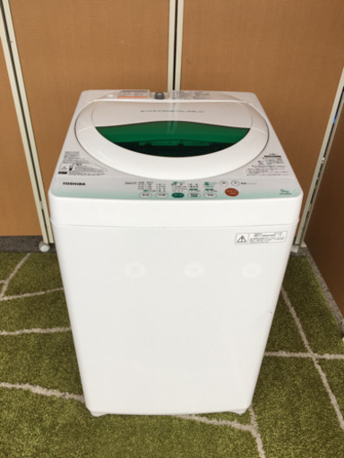 ☆まとめて値引き☆東芝☆全自動洗濯機☆5kg☆2012年☆完動品、分解清掃済み