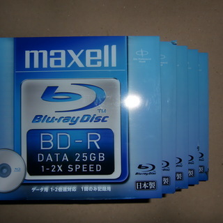 maxell製　ブルーレイ用のメディア（BD-R)　１パック１枚...