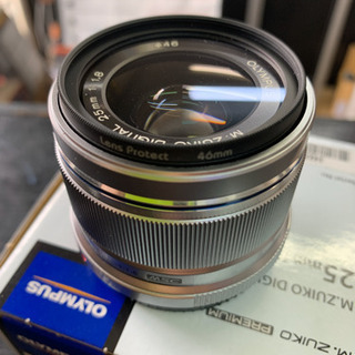 OLYMPUS M.ZUIKO DIGITAL 25mm F1.8 シルバー マイクロフォーサーズ用