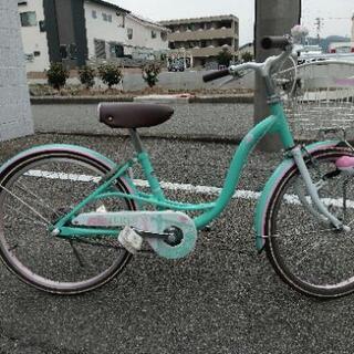 20型キッズ✨オートライト自転車