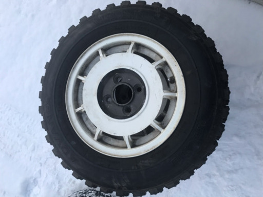 無敵のフルピンスパイクタイヤ165/80・SR/13