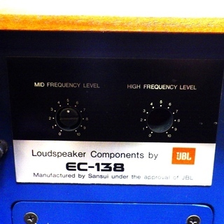 sansui サンスイ JBL EC-138 スピーカーペア エッジ交換済み /SL2