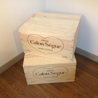★ 輸入ワインの木箱 収納ボックス 1 ★