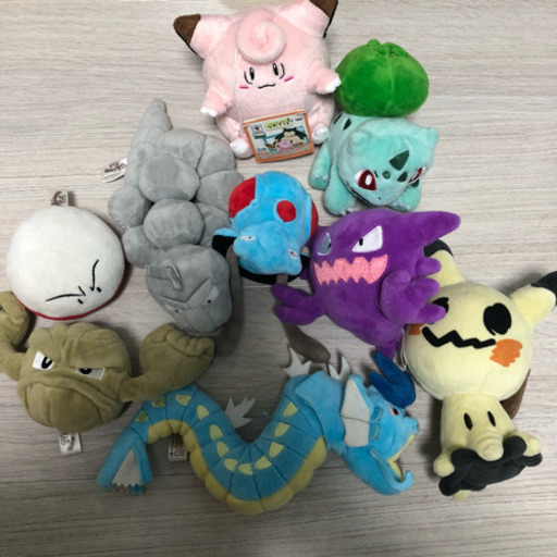 ポケモンぬいぐるみ ポケモンフィット Pokemon Fit あおれんママ 放出の子供用品の中古あげます 譲ります ジモティーで不用品の処分