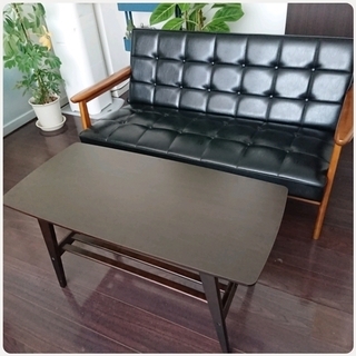 カリモク60 Kチェア２シーター スタンダードブラック