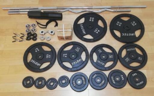 IROTECアイロテック 140kgセット Amazon | IROTEC（アイロテック）バーベル ダンベル 140KGセット